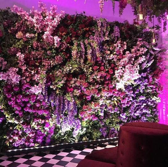 Clustered Floral Wall - Melbourne Event Florals